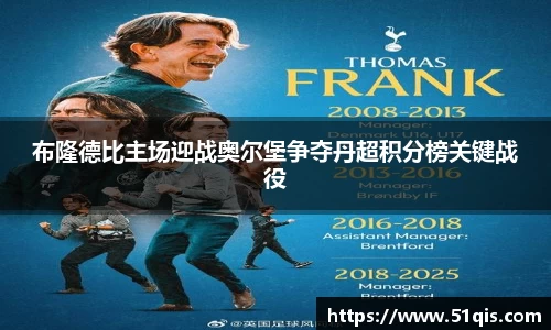 布隆德比主场迎战奥尔堡争夺丹超积分榜关键战役